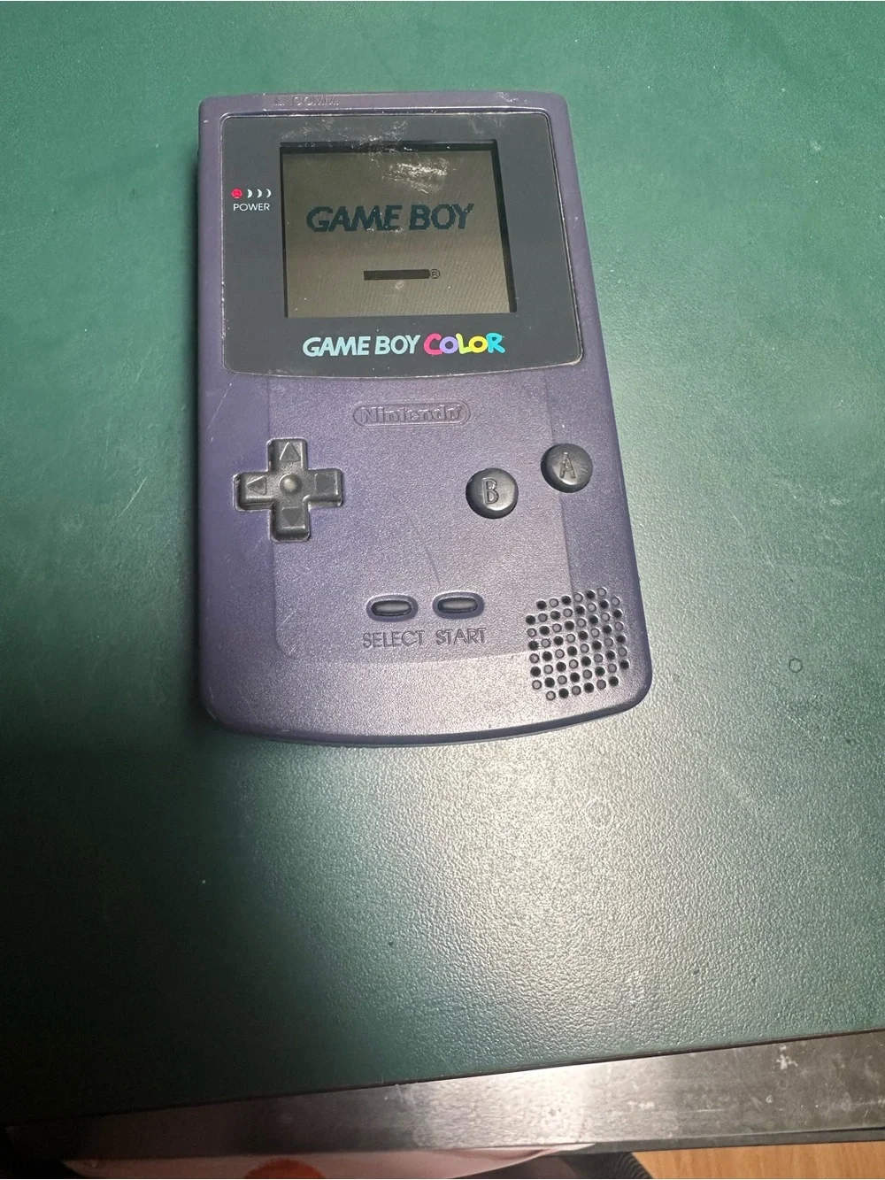 Nintendo Game Boy Color Handheld - Dark Purple